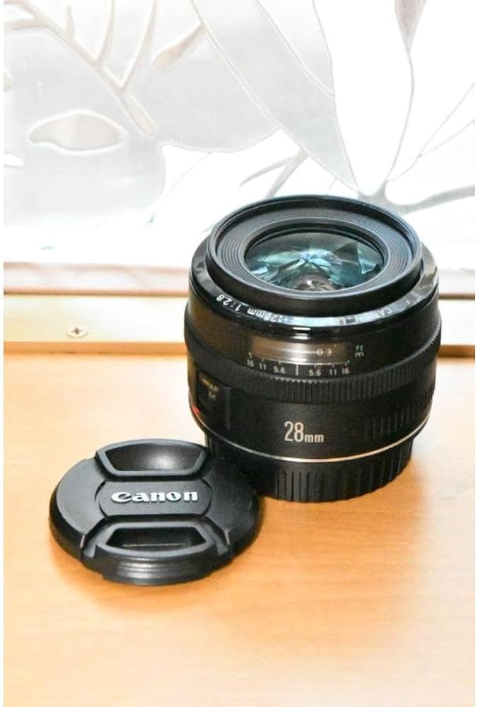 Amazon.co.jp: 一眼レフ 初心者 レンズ キャノンレンズ Canon EF28mm