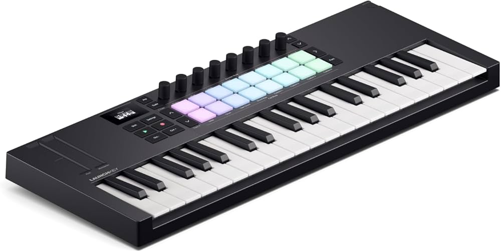 Novation Launchkey Mini 37 [MK4] - Portable MIDI Keyboard