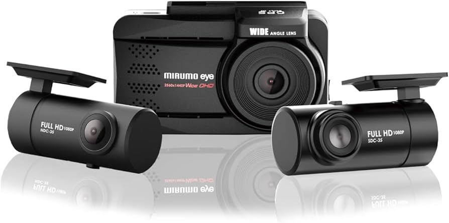 Amazon | 3カメラ 400万画素 ドライブレコーダー ドラレコ mirumo eye