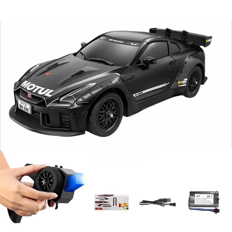 Amazon.co.jp: MN MODEL MN-268 1:16ドリフトラジコンカー GTR