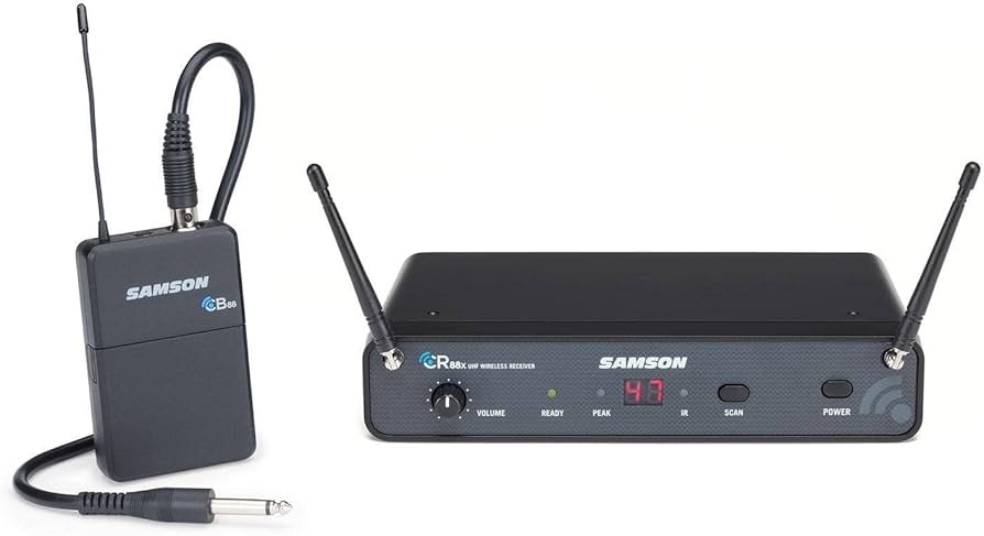 Amazon.com: SAMSON Concert 88x 100-Channel UHF Wireless Guitar