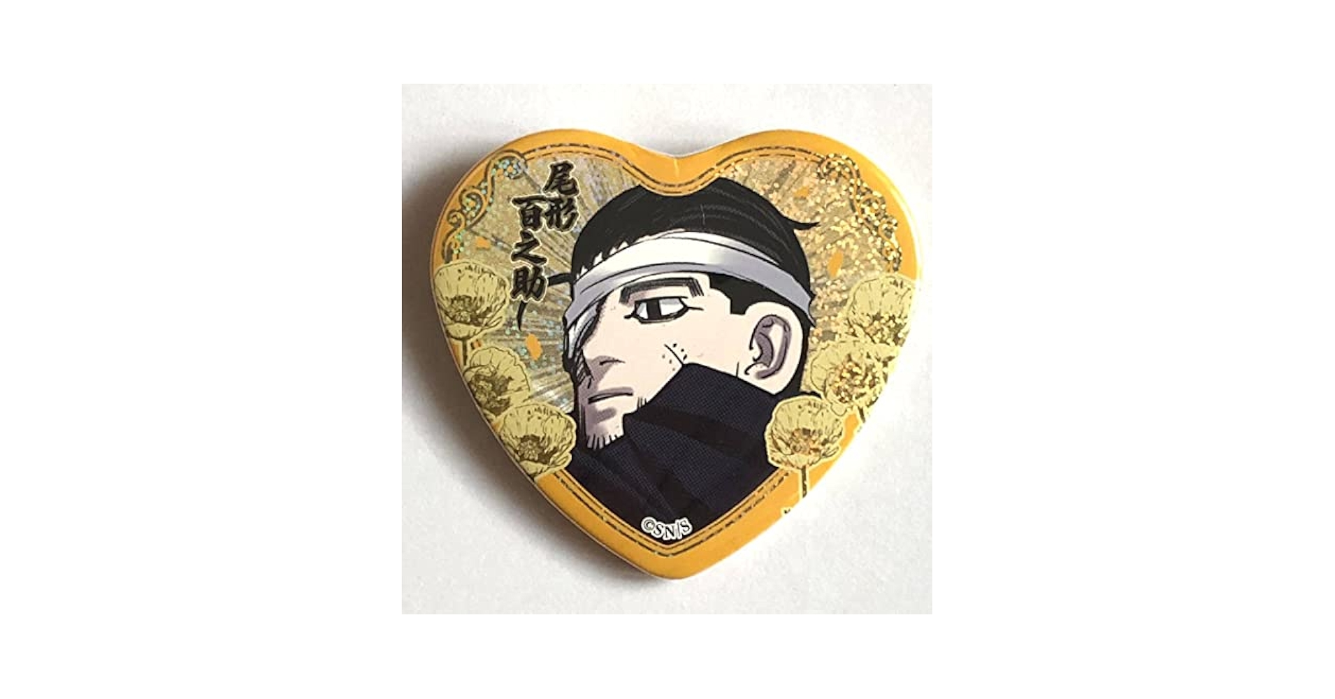 ゴールデンカムイ 尾形百之助 黄金バッジ 10個セット 【公式通販】