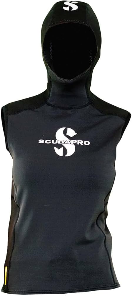 SCUBAPRO フード付きウェットスーツベスト Lサイズ 【公式通販】