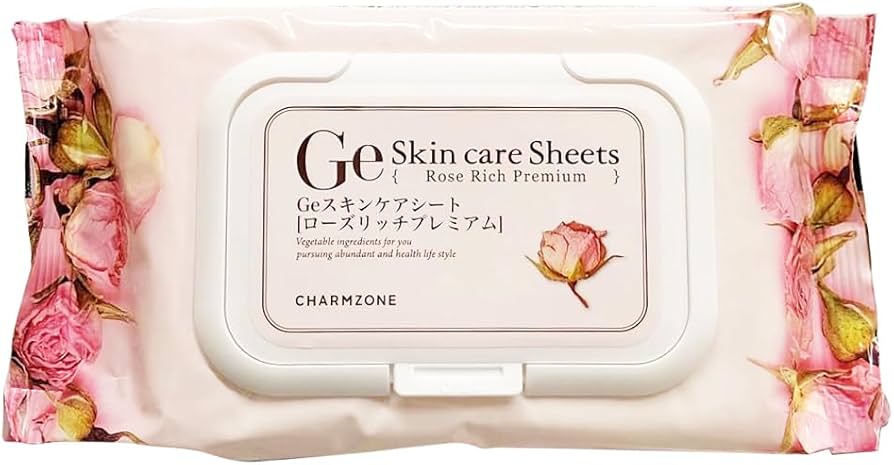Amazon | チャームゾーン Geスキンケアシート ローズリッチプレミアム