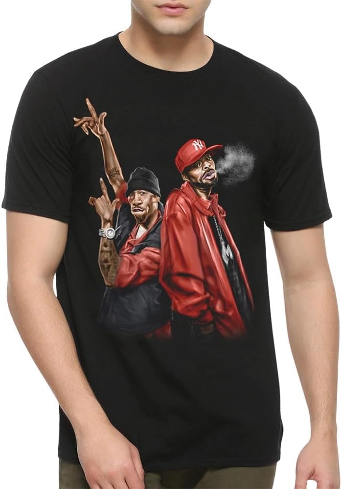 Amazon.com: Method Man and Redman Art T-Shirt Small Black