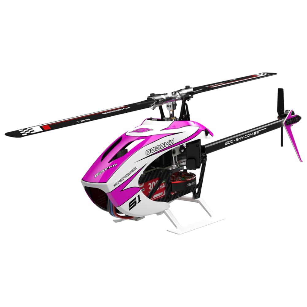 Amazon | GOOSKY S1 RC ヘリコプター BNF バージョン（ブルー