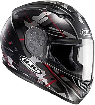 Amazon | HJC(エイチジェイシー) バイクヘルメット フルフェイス RED