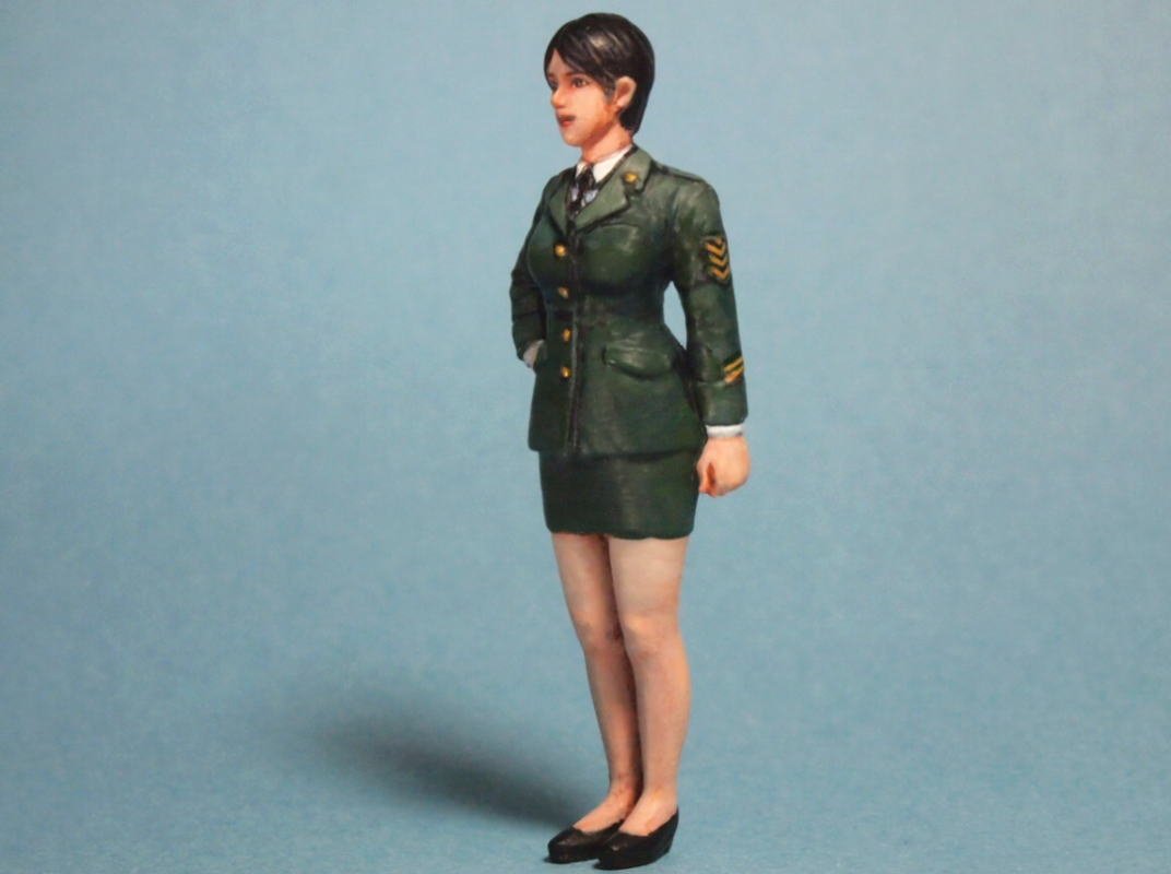 Amazon | オーロラモデル 1/35ミリタリー 陸上自衛隊 女性自衛官 JGSDF
