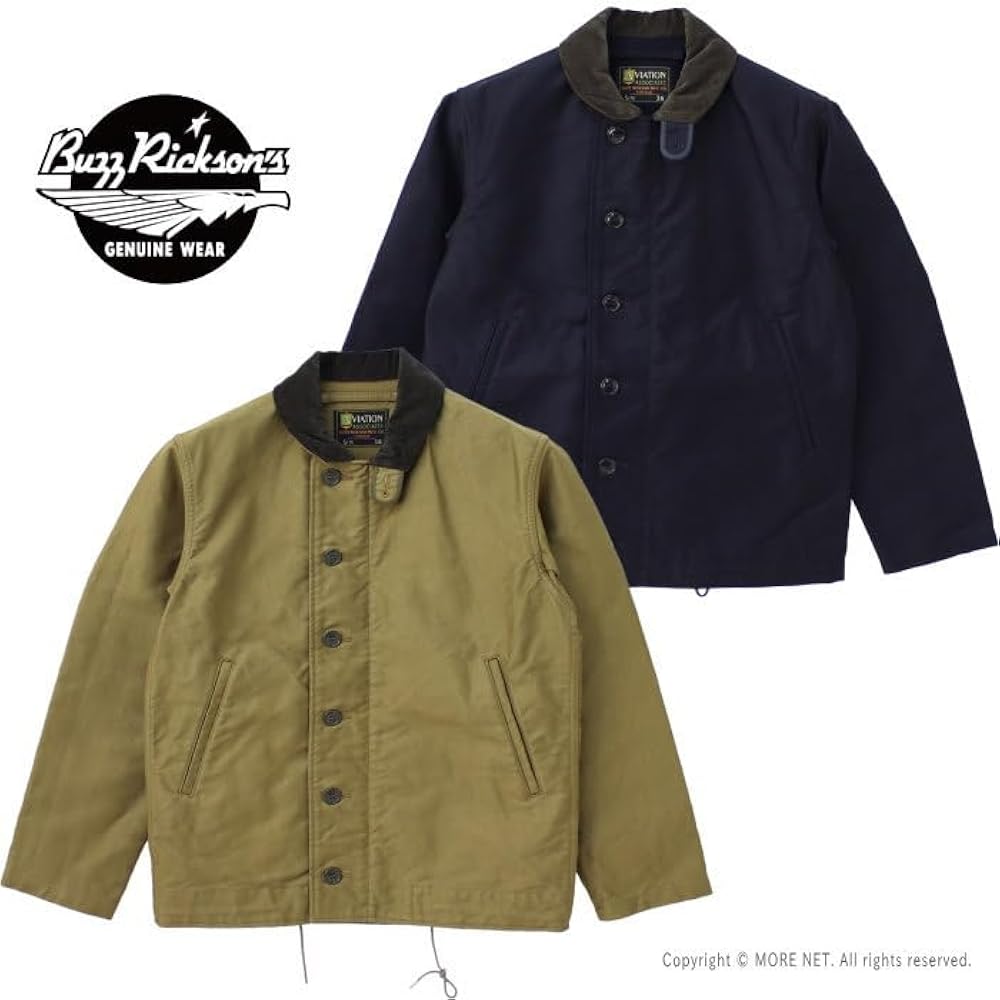 Amazon | [バズリクソンズ] N-1デッキジャケット シビリアンモデル