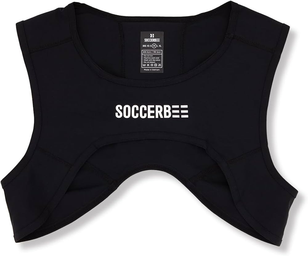Amazon | SOCCERBEE X-Vest - 胸が開いたGPSトラッカー専用ベスト