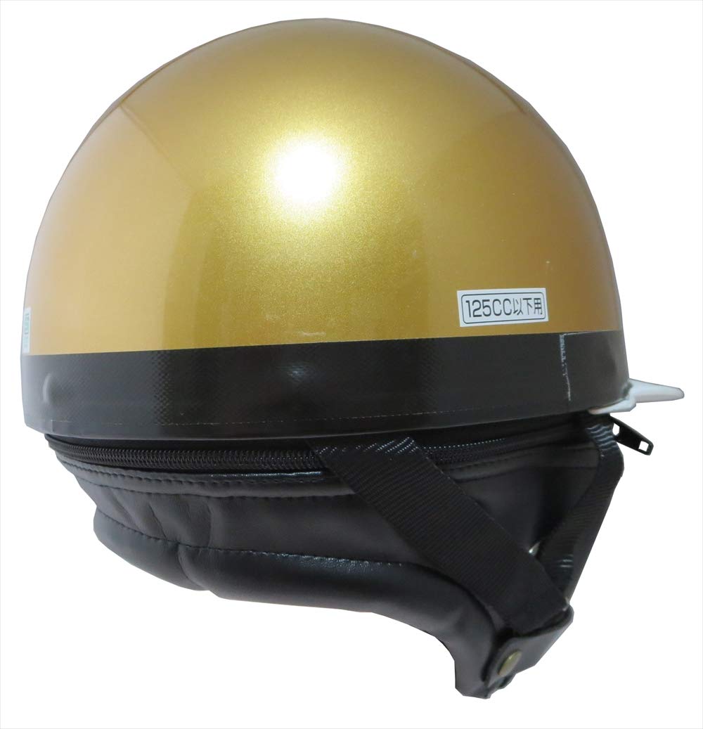 Amazon.co.jp: ZK-180 ヘルメット コルク半風半帽（ゴールド）耳当て