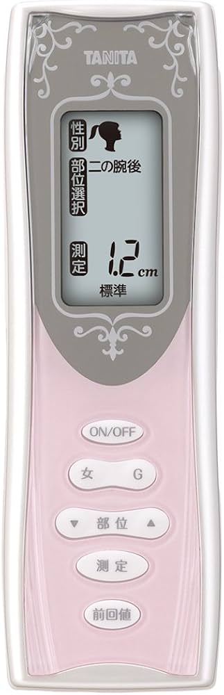 Amazon | タニタ La Muse 皮下脂肪厚計 シャーベットピンク SR-803-SP