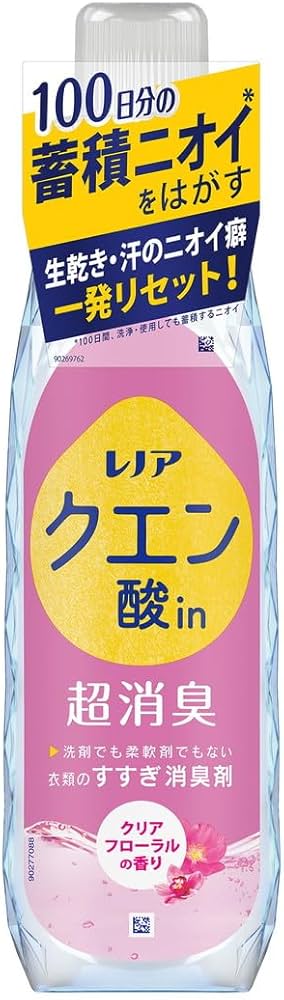Amazon | レノア クエン酸in 超消臭 すすぎ消臭剤 クリアフローラル