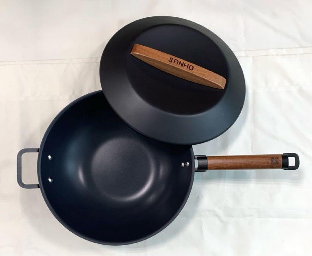 Amazon.co.jp: サンホ 鉄製深型 フライパン 32cm SANHO IH : ホーム