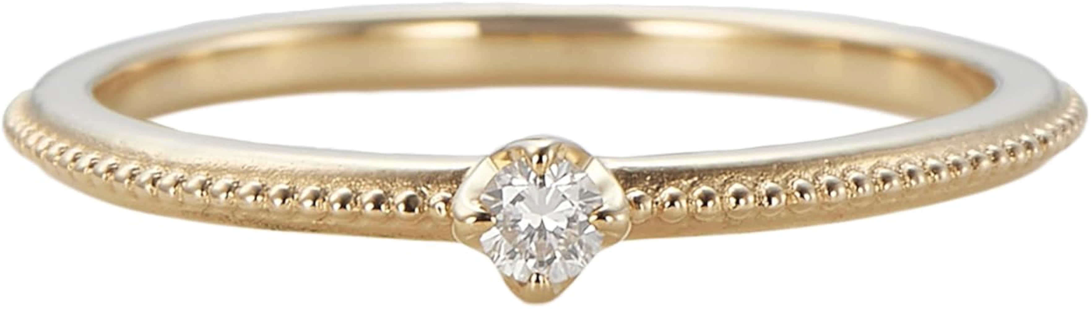 Amazon.co.jp: [アガット] K10ゴールド誕生石リング 1116311102808005