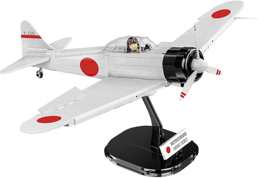 Amazon.co.jp: COBI ブロック 日本軍 ゼロ戦 零戦 A6M2 三菱 零式艦上