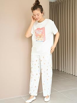 Amazon | [ジェラート ピケ] シリアルベアワンポイントTシャツ