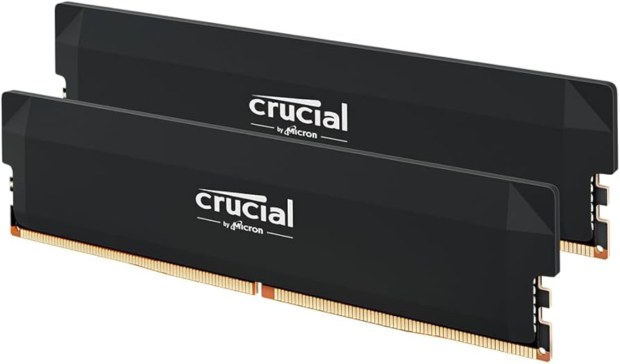 Crucial Pro DDR5 RAM 64GB Kit (2x32GB) 6400MHz CL40, Overclocking