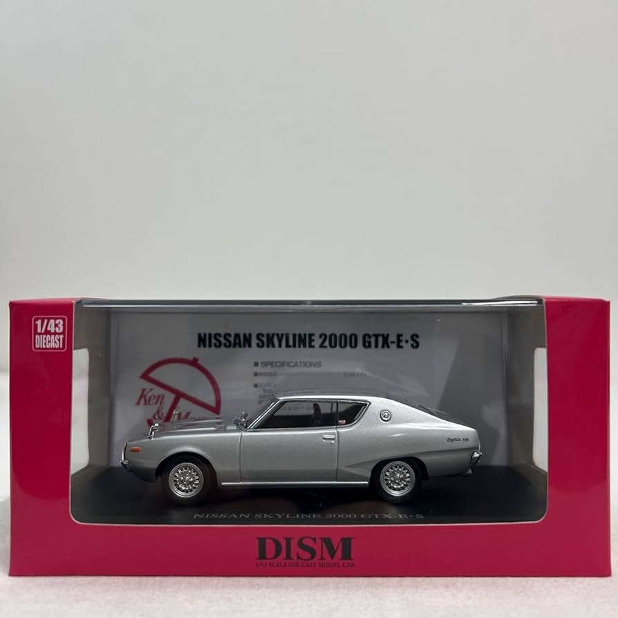 Amazon | アオシマ DISM 1/43 NISSAN SKYLINE 2000GTX-E・S 日産