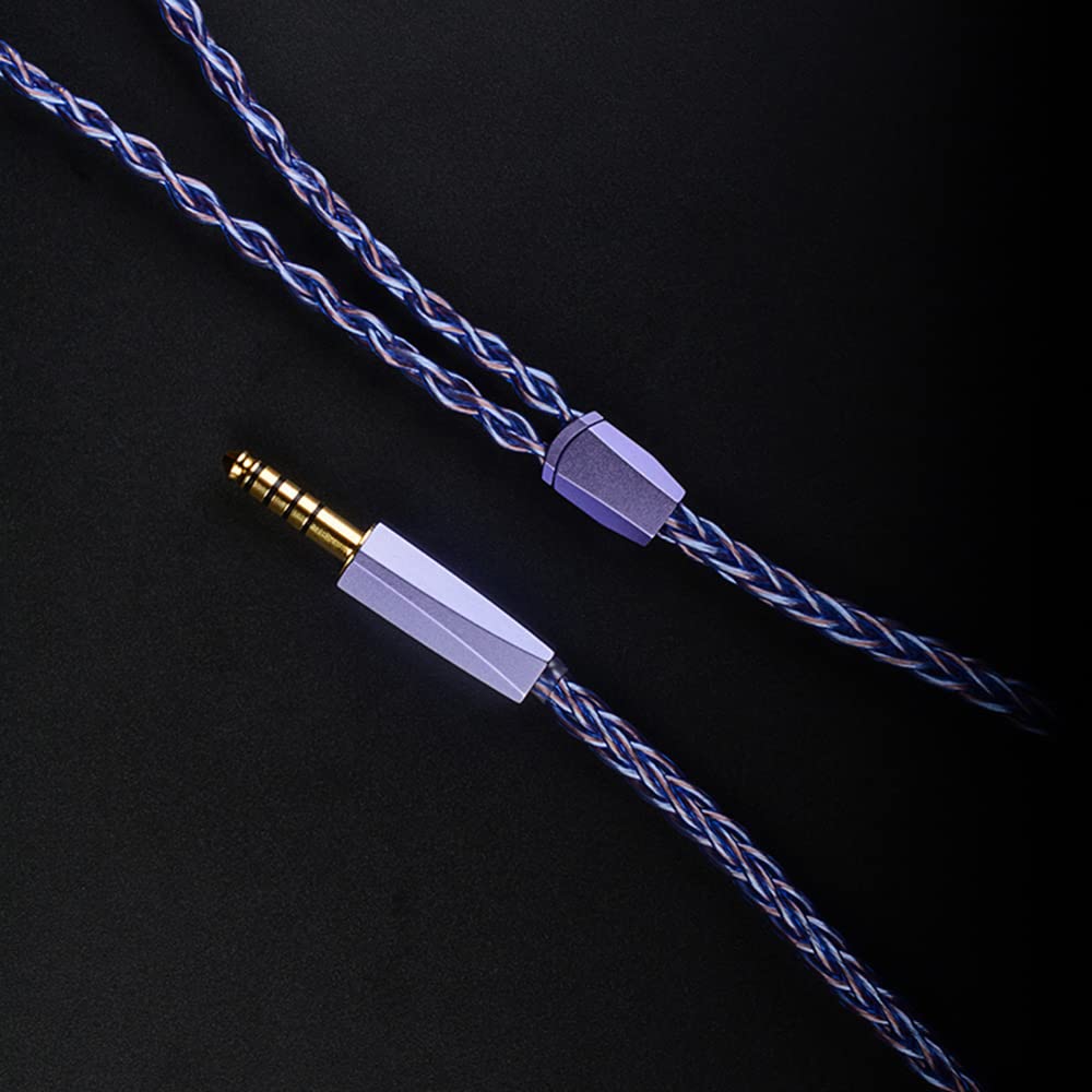 Amazon | NICEHCK SpaceCloud Ultra イヤホーンリケーブル 6N銀メッキ