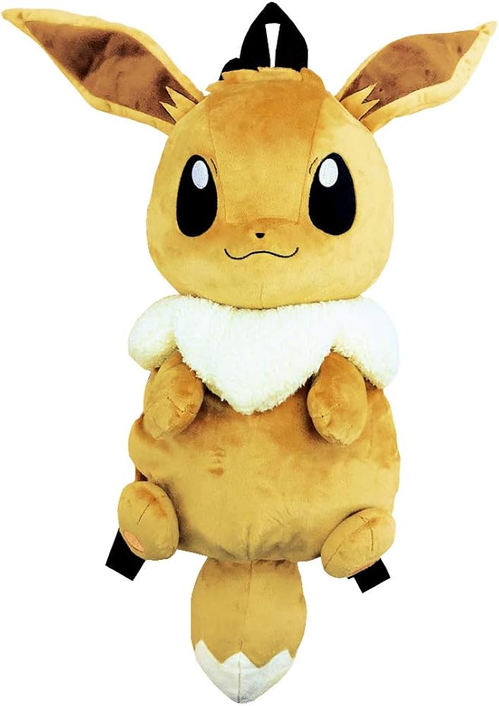 Amazon.co.jp: Pokemon Eevee Plush Backpack : Clothing, Shoes & Jewelry
