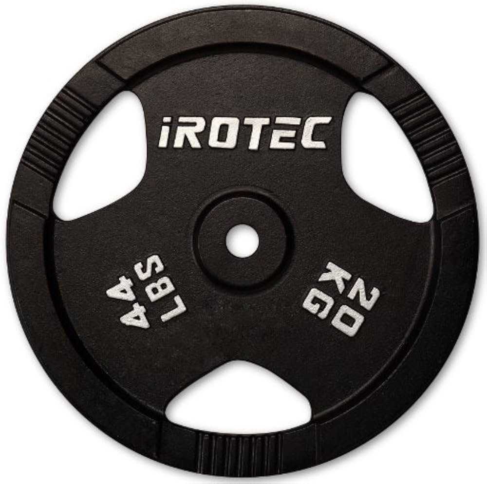 Amazon | IROTEC(アイロテック) アイアンプレート 20KG / バーベル