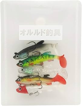 Amazon.co.jp: オルルド釣具 スイムシャッドB 12g 7.5cm 5色 5個セット