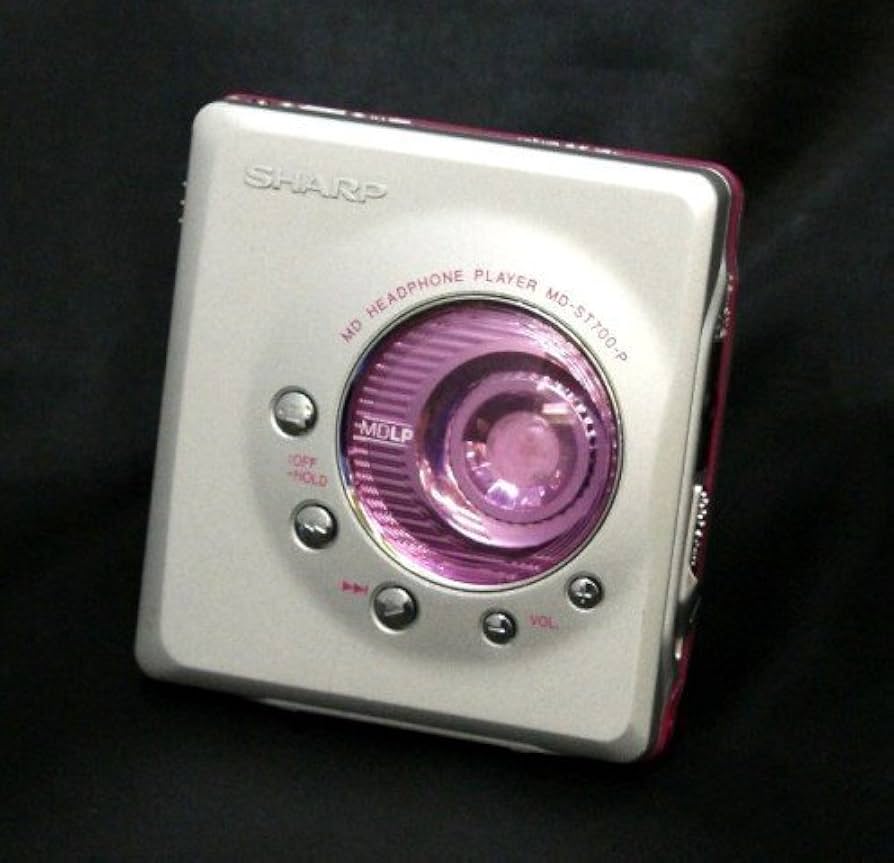 Amazon | SHARP シャープ MD-ST700-P ピンク ポータブルミニディスク