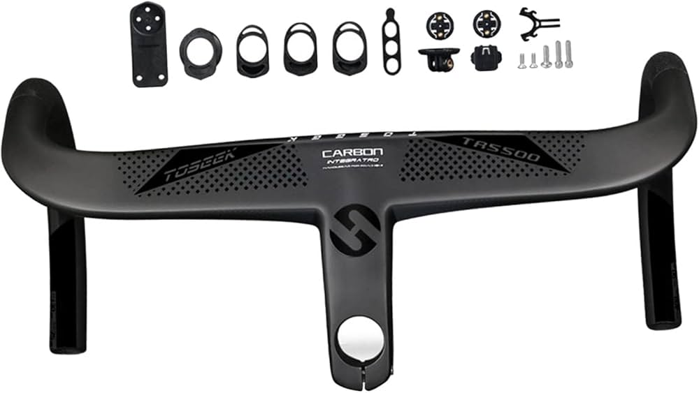 Amazon | ロードバイク ハンドル カーボン ドロップハンドル ステム