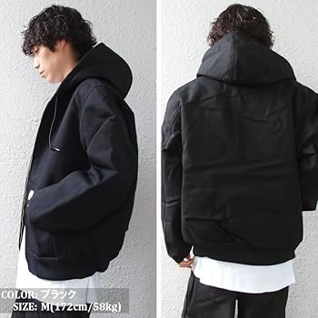 Amazon | [カーハート] アクティブジャケット メンズ 定番 人気 ルーズ