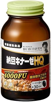 Amazon | 【Dream in Tokyo】 野口 納豆キナーゼHQ 120粒 納豆キナーゼ