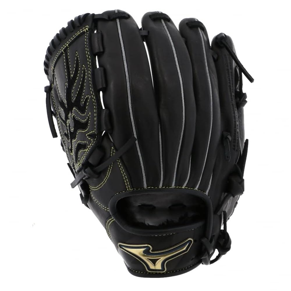 軟式用 Mizuno セレクト 右投げ用グローブ 黒 軟式用 Mizuno セレクト