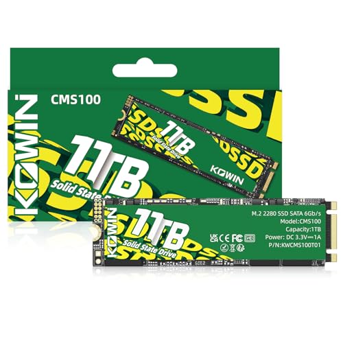 Amazon | KOWIN SSD 1TB M.2 2280 SATA III 6Gb/s 内蔵ソリッド