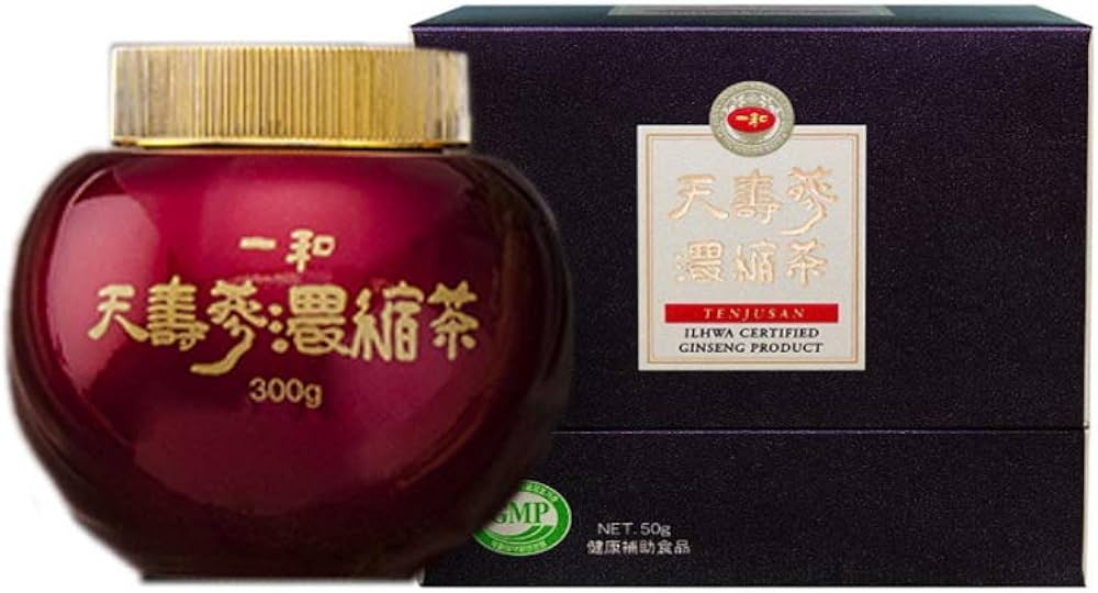 Amazon.co.jp: 高麗人参 発酵人参 天寿参 300g 濃縮茶 エキス 一和