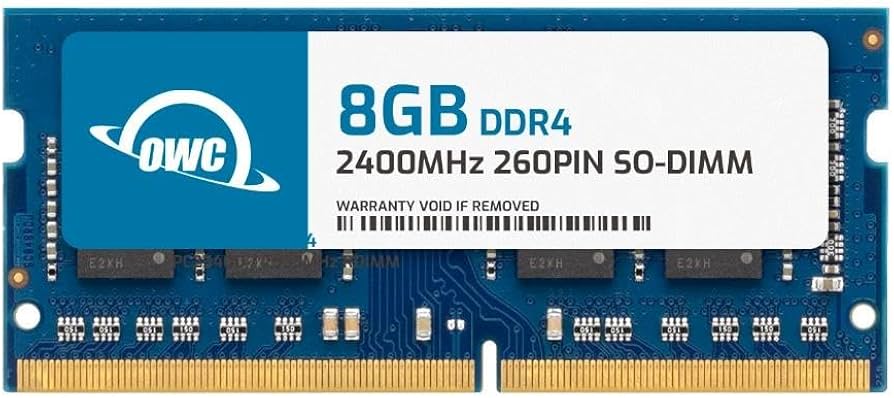 Amazon.co.jp: OWC 8GB DDR4 2400MHz PC4-19200 CL17 1.2V 260ピン