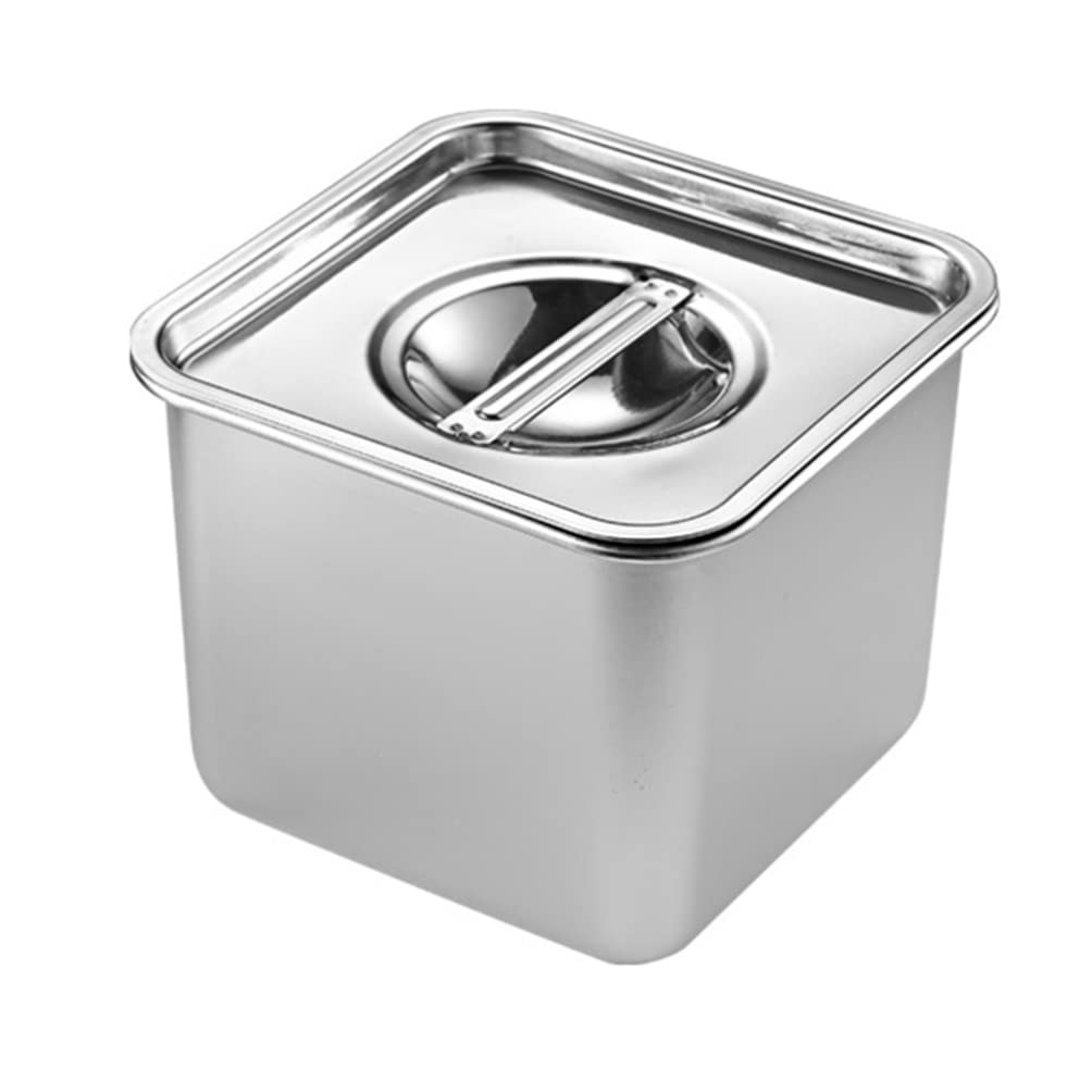 Amazon｜Cabilock ステンレス製テイストカップ 調味料入れ 四角 塩砂糖