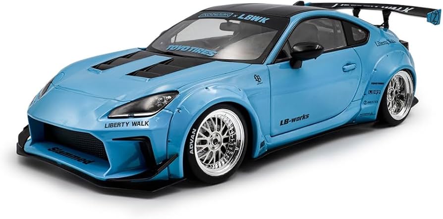 Amazon.co.jp: Solid 1/18 Toyota GR86 Liberty Walk Body Kit Baby