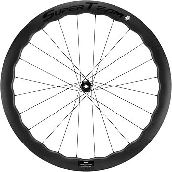 未使用品】SUPERTEAM 40mm前後カーボンホイール700Cディスク用 Amazon