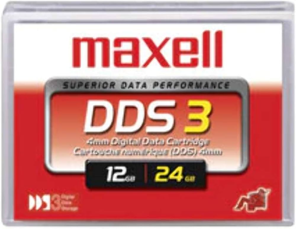 Amazon.co.jp：Maxell DDS3 12GB 24GB 4 mm デジタルデータ