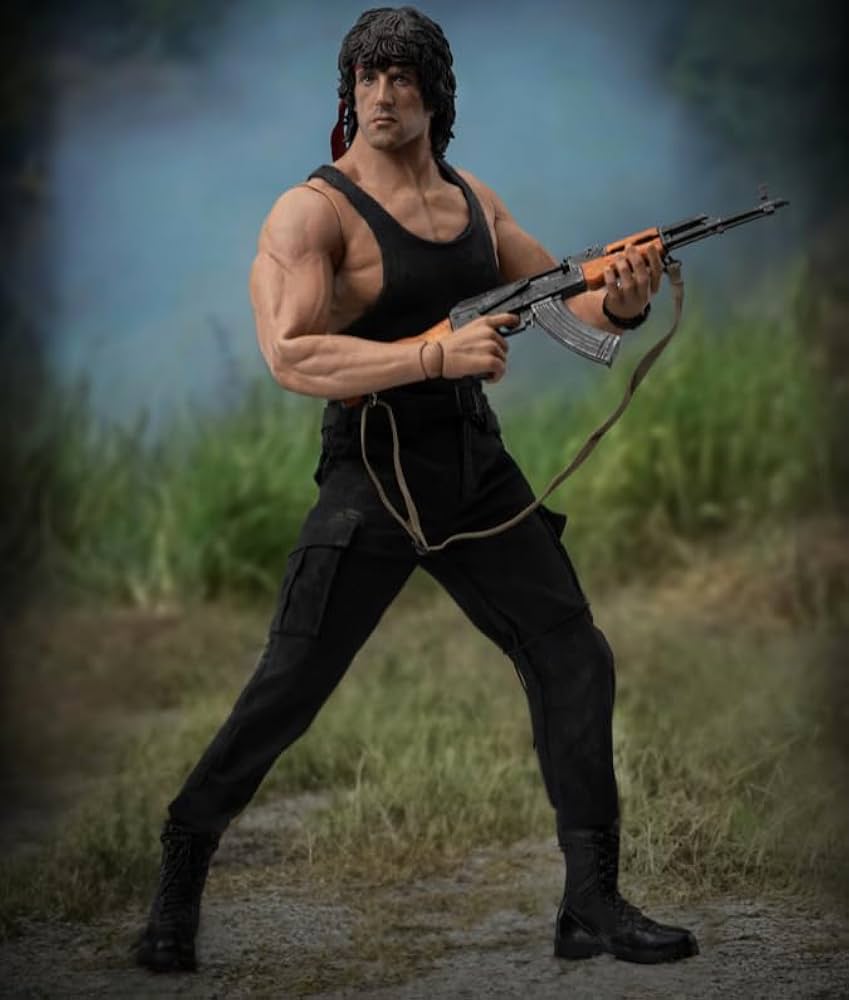 Amazon.com: threezero Rambo: First Blood Part II – John Rambo 1:6