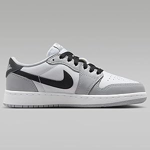 Amazon | [ナイキ] エア ジョーダン 1 ロー OG ウルフ グレー J AIR