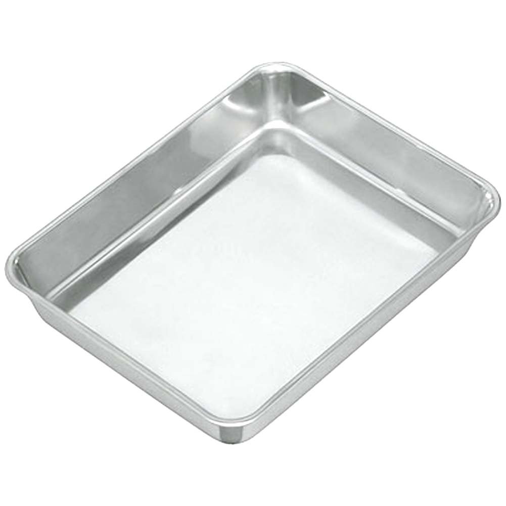 Amazon｜AG 18-8ステンレス 角バット 406x292xH65mm 8枚取｜バット