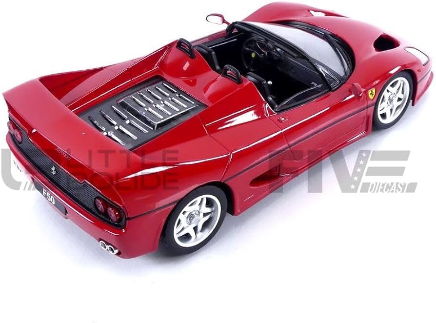 Amazon.com: KK Scale Models 1/18 - F-ERRARI F50 Cabriolet - 1995
