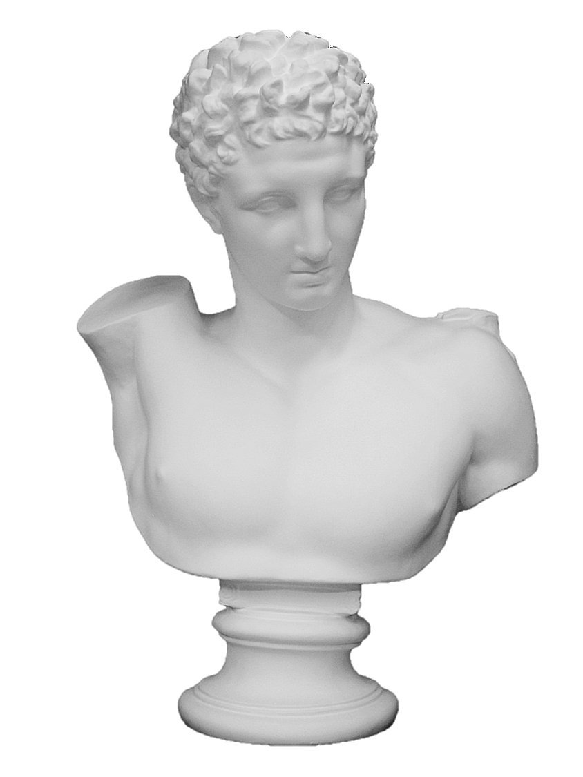 Amazon.co.jp: 石膏像 K－105 ヘルメス胸像 H．82cm : ホーム