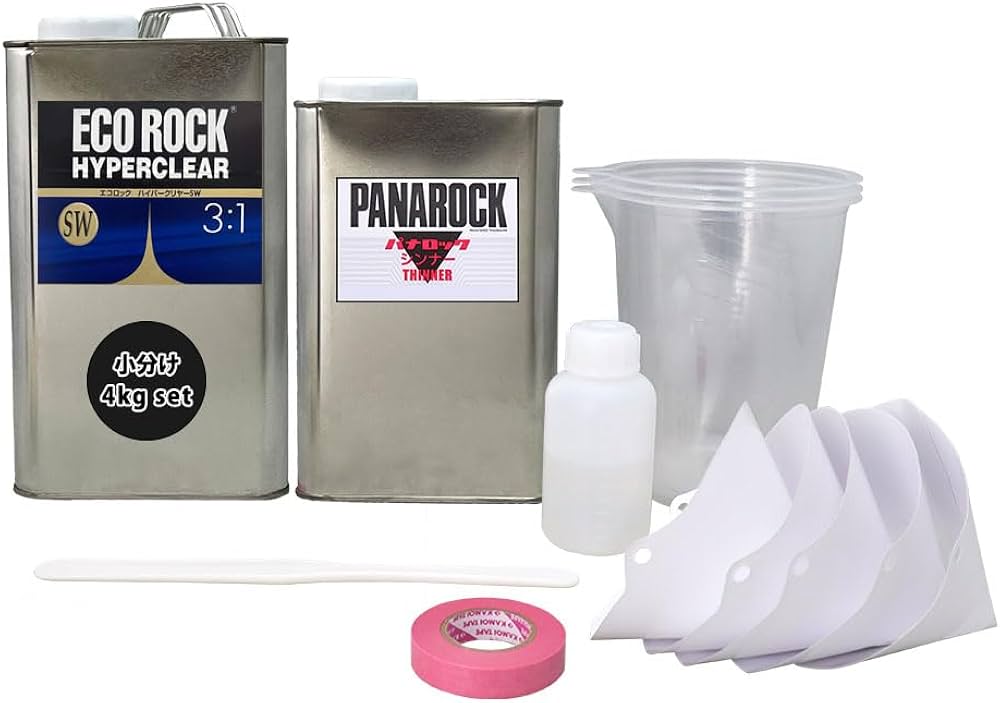 Amazon.co.jp: エコロック ハイパークリヤー SW 4kgセット/ロック