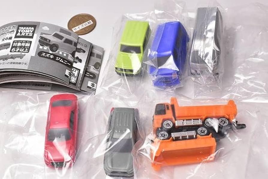 Amazon.co.jp: ポケットトミカ みんなでドライブ編 全6種セット