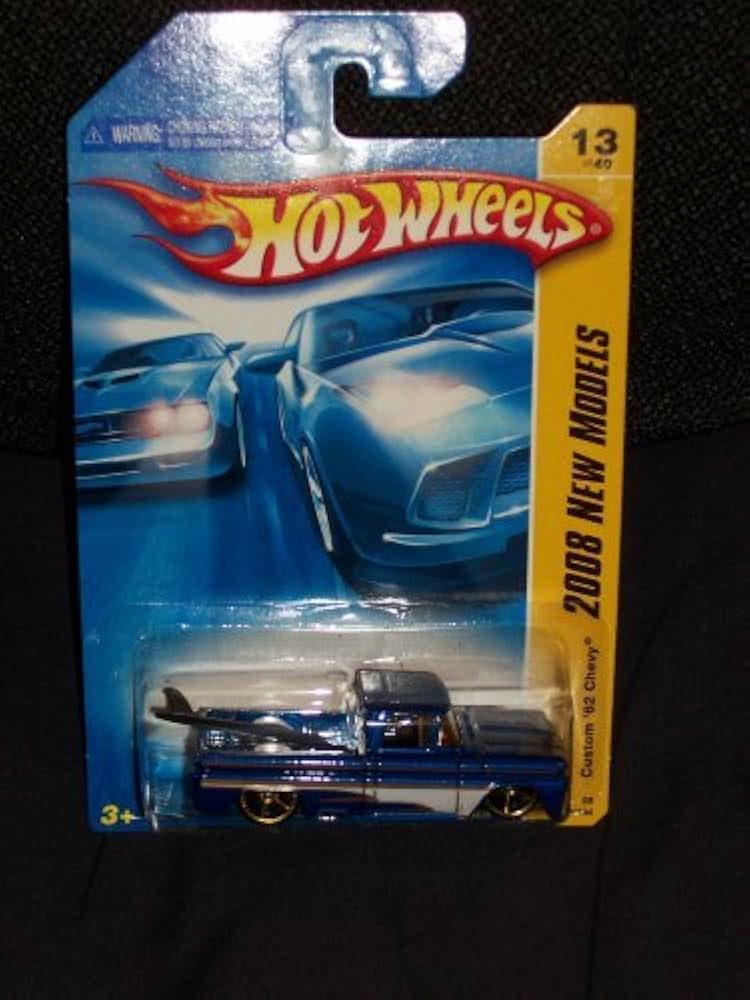 Amazon.com: Hot Wheels 2008 013 New Models Custom '62 Chevy Pickup