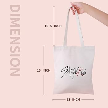 Amazon.com: Yanmzmin Stray Canvas Tote Bag Skz Canvas Shoulder Bag