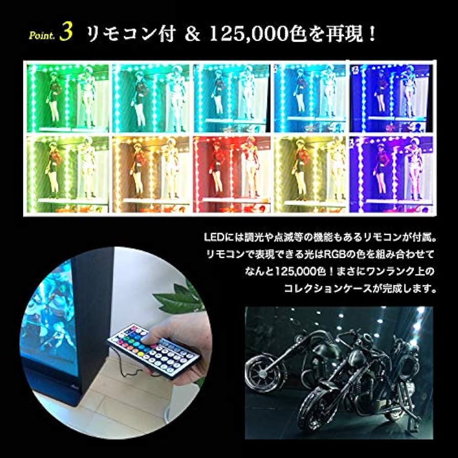 Amazon.co.jp: 地球家具 コレクションラック DIO ディオ 本体 鍵付