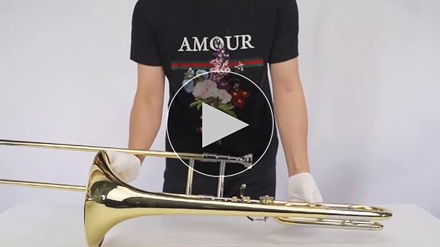 Amazon | Eastar トロンボーン テナー B調 Trombone ゴールドラッカー